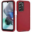 For Samsung Galaxy A26 5G Life Waterproof Rugged Phone Case(Red + Black) - 1