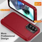 For Samsung Galaxy A26 5G Life Waterproof Rugged Phone Case(Red + Black) - 3