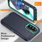 For Samsung Galaxy A26 5G Life Waterproof Rugged Phone Case(Dark Blue + Light Blue) - 3