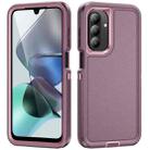 For Samsung Galaxy A26 5G Life Waterproof Rugged Phone Case(Purple + Pink) - 1