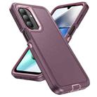 For Samsung Galaxy A26 5G Life Waterproof Rugged Phone Case(Purple + Pink) - 2