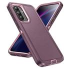 For Samsung Galaxy A36 5G Life Waterproof Rugged Phone Case(Purple + Pink) - 2
