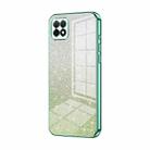 For Huawei Enjoy 20 / nova Y60 Gradient Glitter Powder Electroplated Phone Case(Green) - 1