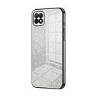 For Huawei Enjoy 20 / nova Y60 Gradient Glitter Powder Electroplated Phone Case(Black) - 1