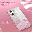 For Huawei P40 Pro+ Gradient Glitter Powder Electroplated Phone Case(Transparent) - 4