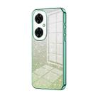 For Huawei Maimang 20 / nova 11i Gradient Glitter Powder Electroplated Phone Case(Green) - 1