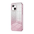 For Huawei Maimang A20 Gradient Glitter Powder Electroplated Phone Case(Pink) - 1