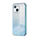 For Huawei Maimang A20 Gradient Glitter Powder Electroplated Phone Case(Blue) - 1
