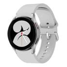 For Samsung Galaxy Watch 6 / 6 Classic Colorful Buckle Silicone Sport Watch Band(Grey) - 1