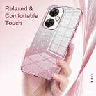 For OnePlus 11 Gradient Glitter Powder Electroplated Phone Case(Transparent) - 5