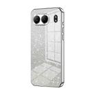 For OnePlus Nord 4 Gradient Glitter Powder Electroplated Phone Case(Silver) - 1