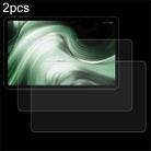 For Oscal Pad 100 12 2pcs 9H 0.3mm Explosion-proof Tempered Glass Film - 1