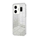 For Realme GT Neo 5 / GT3 Gradient Glitter Powder Electroplated Phone Case(Transparent) - 1