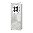 For Realme 13 Pro Gradient Glitter Powder Electroplated Phone Case(Silver) - 1