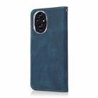 For Honor 200 Dual-color Stitching Leather Phone Case(Blue Green) - 3