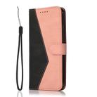 For Honor 200 Dual-color Stitching Leather Phone Case(Black Rose Gold) - 2