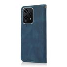 For Honor 200 Lite Global Dual-color Stitching Leather Phone Case(Blue Green) - 3