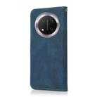 For Honor X9C Dual-color Stitching Leather Phone Case(Blue Green) - 3