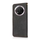 For Honor X9C Dual-color Stitching Leather Phone Case(Black Brown) - 3