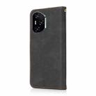 For Honor 400 Pro Global 160.8mm Dual-color Stitching Leather Phone Case(Black Brown) - 3