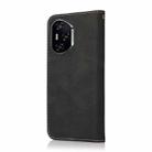 For Honor 400 Pro Global 160.8mm Dual-color Stitching Leather Phone Case(Black Rose Gold) - 3