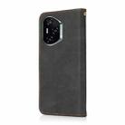 For Honor 400 Global 156.5mm Dual-color Stitching Leather Phone Case(Black Brown) - 3