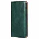 For Realme 13 Pro 5G Gloss Oil Solid Color Magnetic Leather Phone Case(Green) - 2