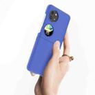 For Huawei P60 Pocket Skin Feel Nano Coating 360 Shockproof PC Phone Protective Case(Dark blue) - 1