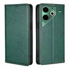 For Tecno Pova 6 Neo 4G Gloss Oil Solid Color Magnetic Leather Phone Case(Green) - 1