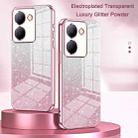 For vivo iQOO Neo5 / iQOO 7 India Gradient Glitter Powder Electroplated Phone Case(Purple) - 2