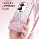 For vivo iQOO Neo5 / iQOO 7 India Gradient Glitter Powder Electroplated Phone Case(Purple) - 5