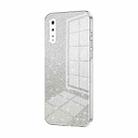 For vivo iQOO Neo Gradient Glitter Powder Electroplated Phone Case(Transparent) - 1