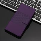 For Motorola Edge 50 Pro Diamond Embossed Skin Feel Leather Phone Case(Purple) - 2