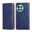 For OnePlus Ace 2 Pro Gloss Oil Solid Color Magnetic Leather Phone Case(Blue) - 1