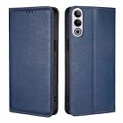 For OnePlus Ace 3V 5G Gloss Oil Solid Color Magnetic Leather Phone Case(Blue) - 1
