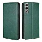 For OnePlus Nord CE4 Gloss Oil Solid Color Magnetic Leather Phone Case(Green) - 1