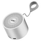 EWA A129 Mini Bluetooth 5.0 Bass Radiator Metal Speaker(White) - 1