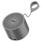 EWA A129 Mini Bluetooth 5.0 Bass Radiator Metal Speaker(Grey) - 1