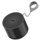 EWA A129 Mini Bluetooth 5.0 Bass Radiator Metal Speaker(Black) - 1