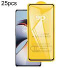 For OnePlus 12R 25pcs 9D Full Glue Screen Tempered Glass Film - 1