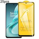 For OnePlus Nord N30 SE 25pcs 9D Full Glue Screen Tempered Glass Film - 1