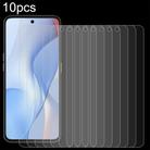 For Coolpad X100 10pcs 0.26mm 9H 2.5D Tempered Glass Film - 1