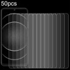 For Coolpad C16 50pcs 0.26mm 9H 2.5D Tempered Glass Film - 1
