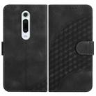 For Xiaomi Redmi K20 YX0060 Elephant Head Embossed Phone Leather Case with Lanyard(Black) - 1