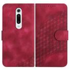 For Xiaomi Redmi K20 YX0060 Elephant Head Embossed Phone Leather Case with Lanyard(Rose Red) - 1