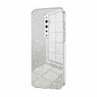 For OPPO Reno2 Z / Reno2 F Gradient Glitter Powder Electroplated Phone Case(Transparent) - 1