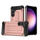 For Samsung Galaxy S24+ 5G Magic Armor TPU + PC Phone Case(Rose Gold) - 1