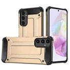 For Samsung Galaxy S24 FE 5G Magic Armor TPU Hybrid PC Phone Case(Gold) - 1