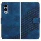 For Fujitsu Arrows We2 YX0060 Elephant Head Embossed Phone Leather Case with Lanyard(Coffee) - 1
