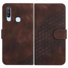 For vivo Y17/Y15/Y12/Y11 YX0060 Elephant Head Embossed Phone Leather Case with Lanyard(Coffee) - 1